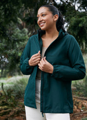 Elements Waterproof Jacket - Eucalyptus