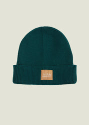 Highlands Beanie - Eucalyptus (Front Label)