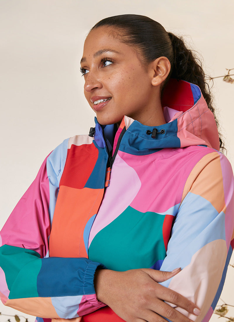 Elements Waterproof Jacket - Opal