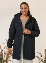 Refuge Long Waterproof Jacket - Black (Last Sizes)