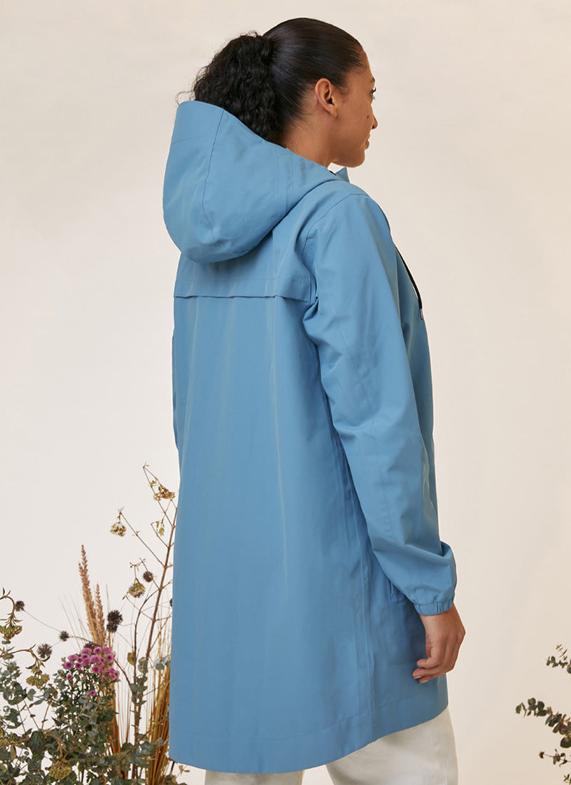 Refuge Long Waterproof Jacket - Glacier