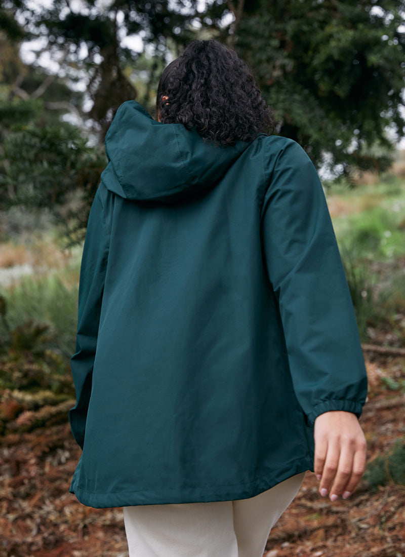 Elements Waterproof Jacket - Eucalyptus