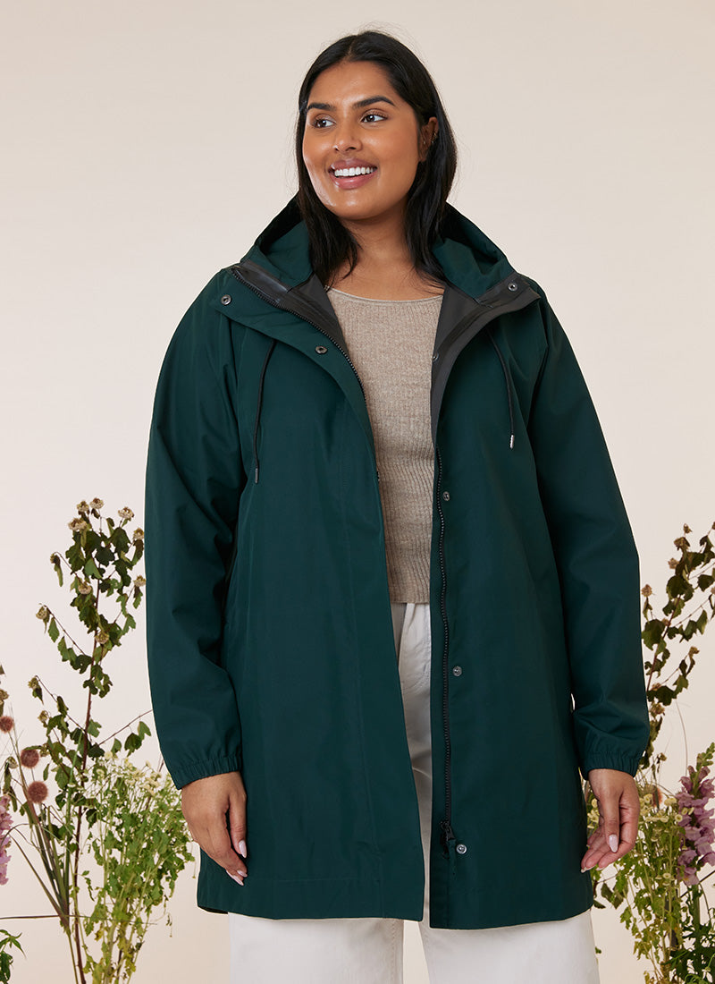 Refuge Waterproof Jacket - Eucalyptus