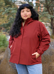 Elements Waterproof Jacket - Terracotta