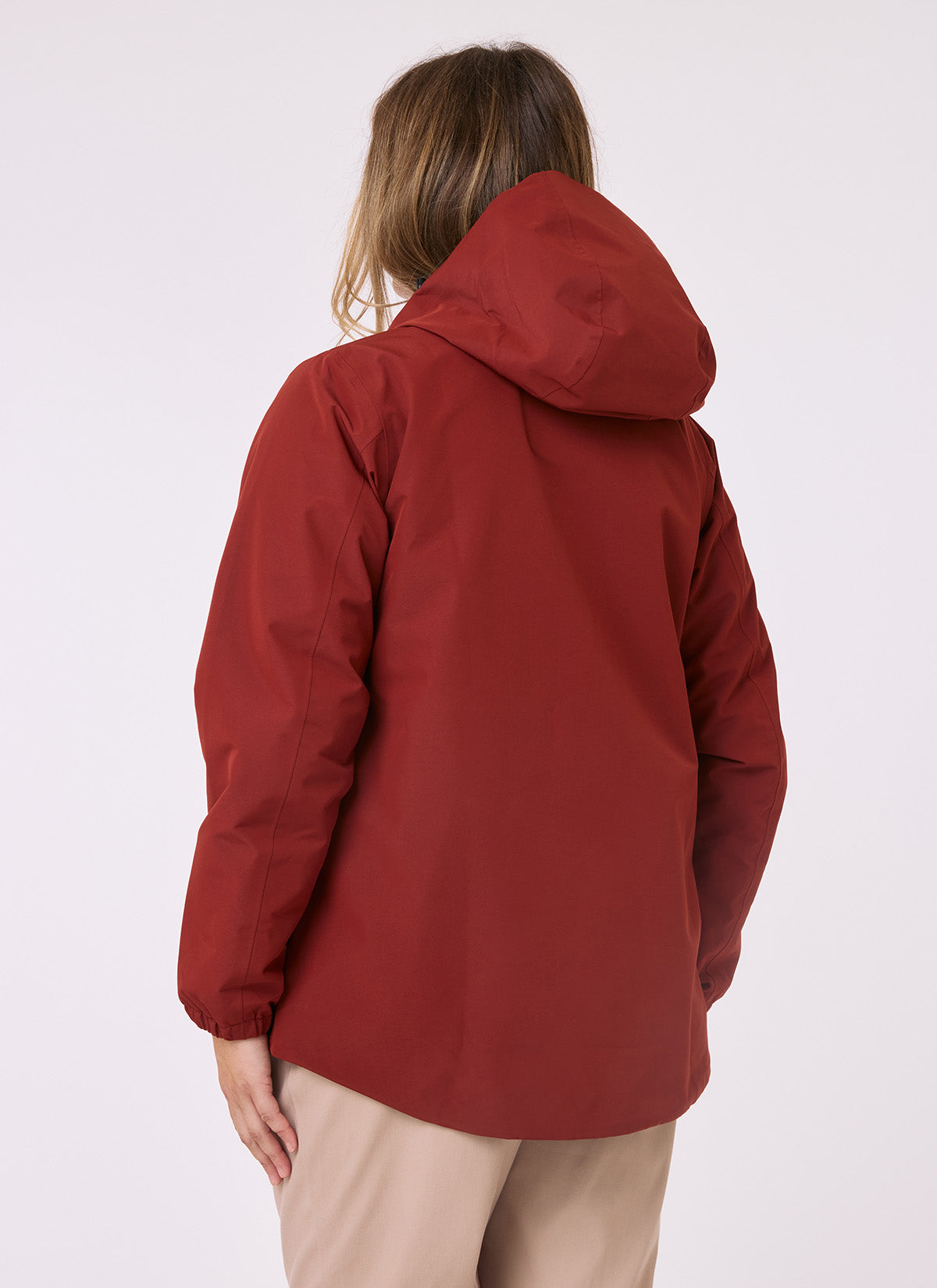 Elements Waterproof Jacket - Terracotta