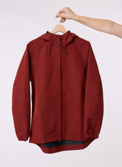 Elements Waterproof Jacket - Terracotta