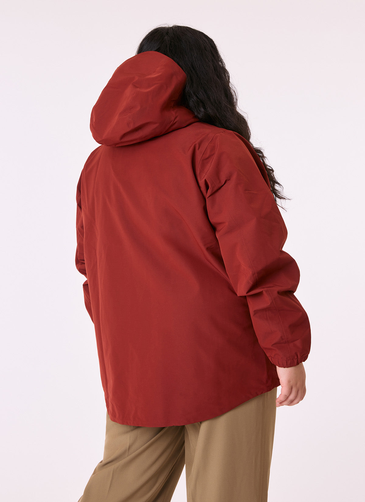 Elements Waterproof Jacket - Terracotta