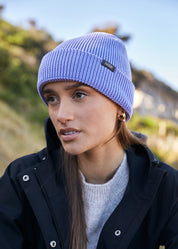 Highlands Beanie - Lilac (Side Label)