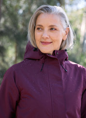 Refuge Waterproof Jacket - Mulberry