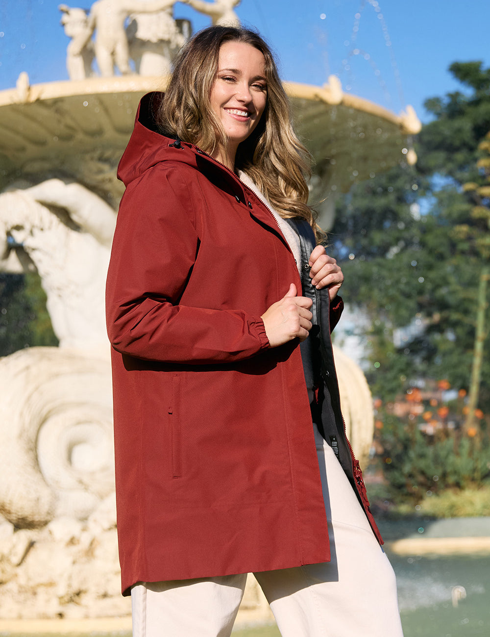 RefugeLongWomensJacketTerracottaRed.jpg