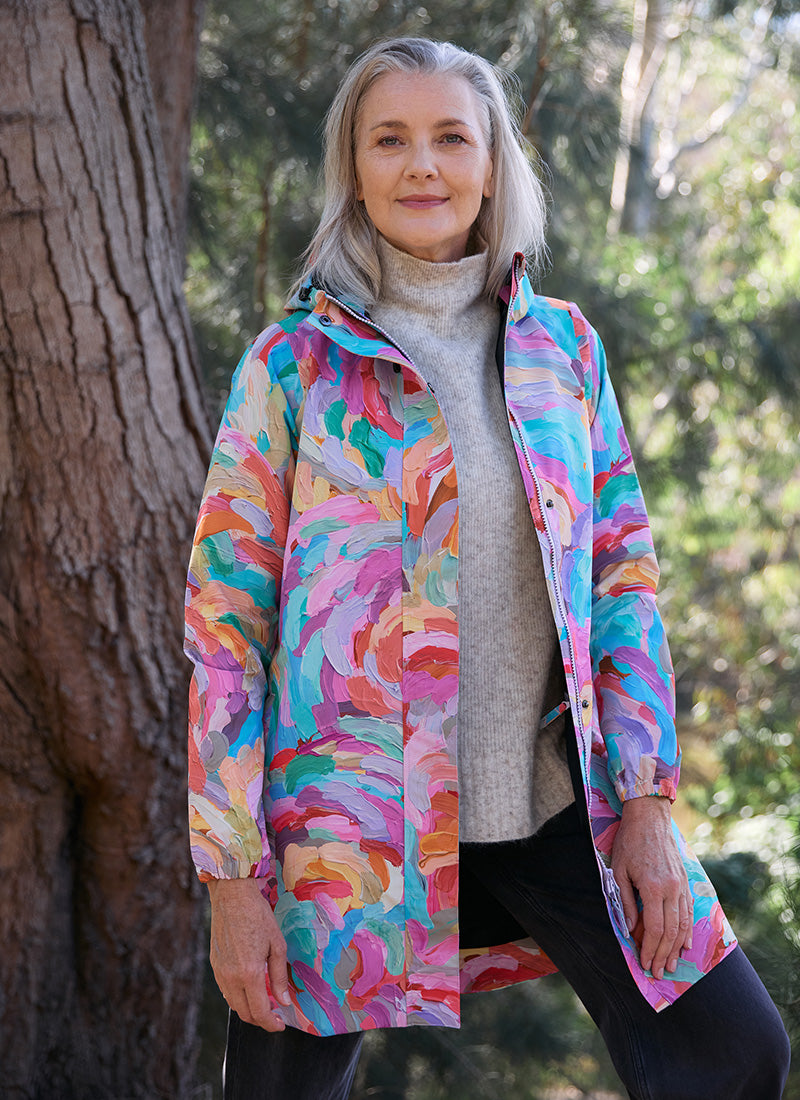 Refuge Waterproof Jacket - Fairy Bread Crumbs