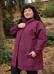 Refuge Waterproof Jacket - Mulberry