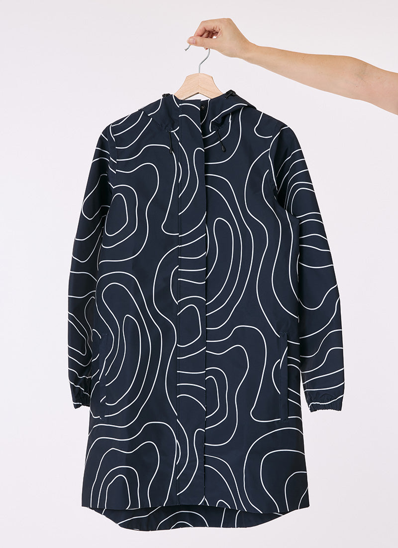 Refuge Waterproof Jacket - Topography