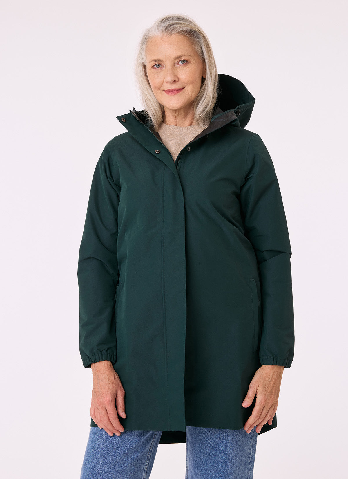 Refuge Waterproof Jacket - Eucalyptus