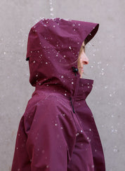Refuge Waterproof Jacket - Mulberry