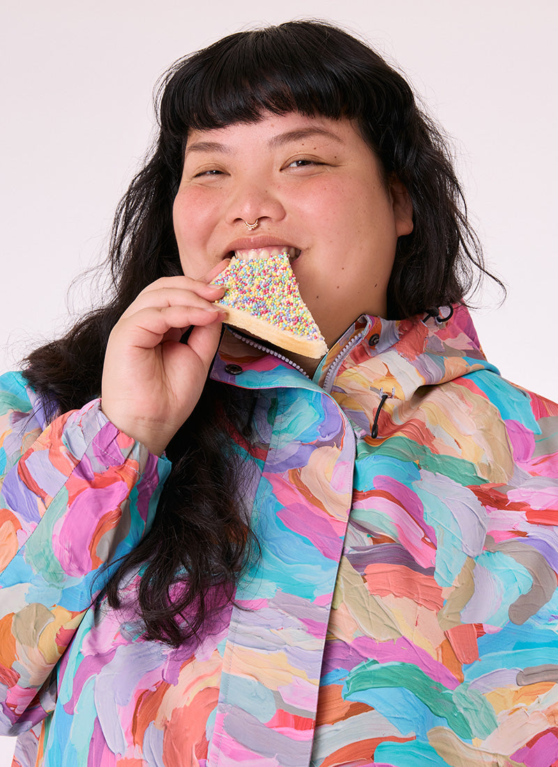 Refuge Waterproof Jacket - Fairy Bread Crumbs