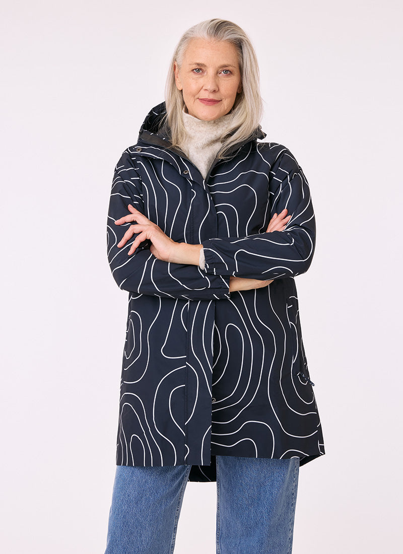 Refuge Waterproof Jacket - Topography