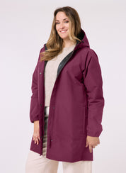 Refuge Waterproof Jacket - Mulberry