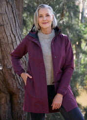 Refuge Waterproof Jacket - Mulberry