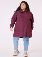 Refuge Waterproof Jacket - Mulberry