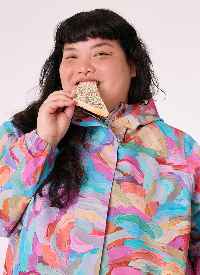 Refuge Waterproof Jacket - Fairy Bread Crumbs
