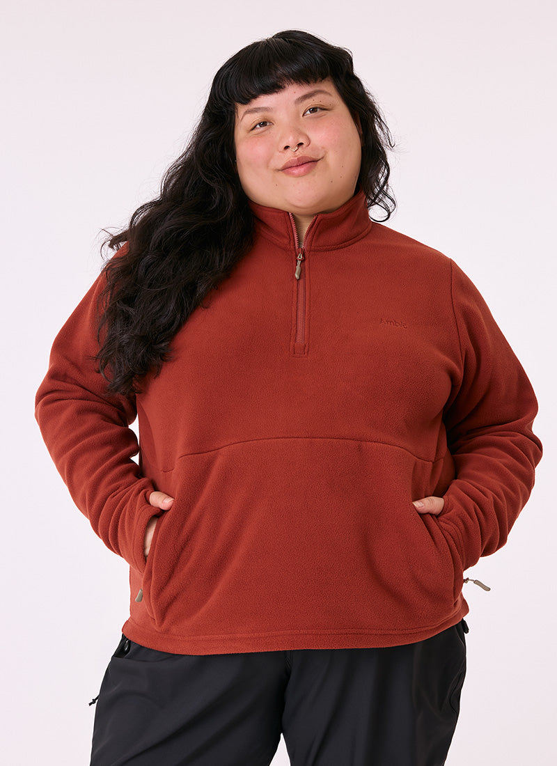 Sugarloaf Fleece - Terracotta