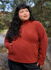 Sugarloaf Fleece - Terracotta